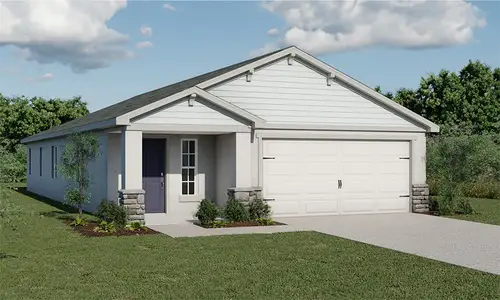 New construction Single-Family house 6757 Flagstone Ave, Lakeland, FL 33813 plan Ashlyn - image