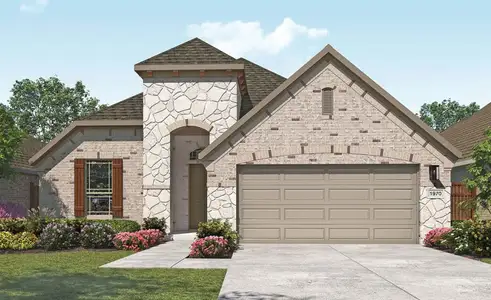 New construction Single-Family house 122 Mockingbird Trails Dr, Willis, TX 77318 plan Palm - image