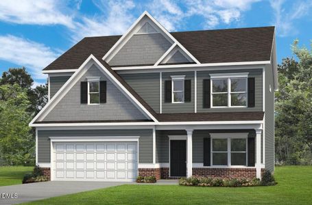New construction Single-Family house 22 Cheshire Farms Dr, Smithfield, NC 27577 - image
