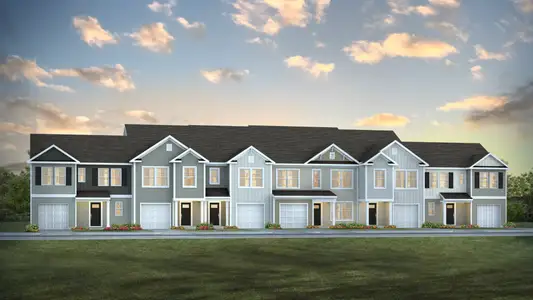 New construction Townhouse house 215 Ivory Shadow Rd, Summerville, SC 29483 plan MURRAY TH - image