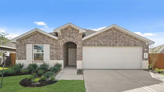 New construction Single-Family house 22103 Cortona Creek Ln, Hockley, TX 77447 plan Harris - image