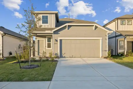 New construction Single-Family house 26255 Arrowleaf Dr, Magnolia, TX 77355 plan Gustine - image