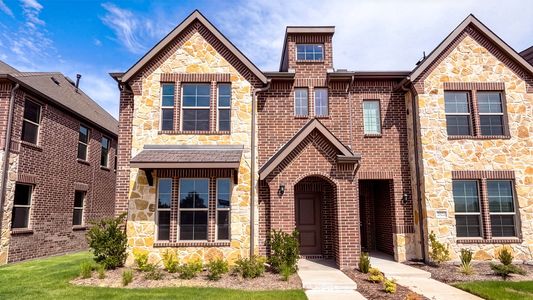 New construction Townhouse house 1927 Hellams Ln, Royse City, TX 75189 plan Caspian - image