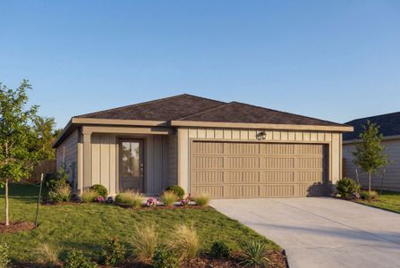 New construction Single-Family house 8518 Partida, San Antonio, TX 78222 plan The Frio A - image