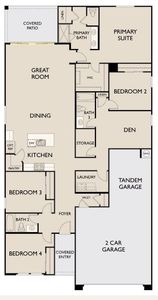 Sage floorplan - Lot 310