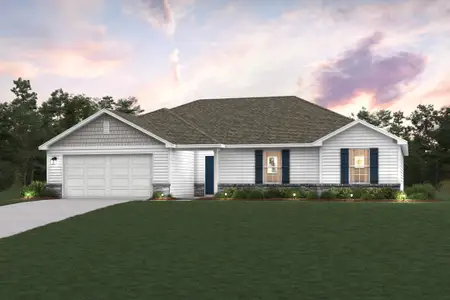 New construction Single-Family house 130 Sundance Ct, Lizella, GA 31052 plan Amberwood - image