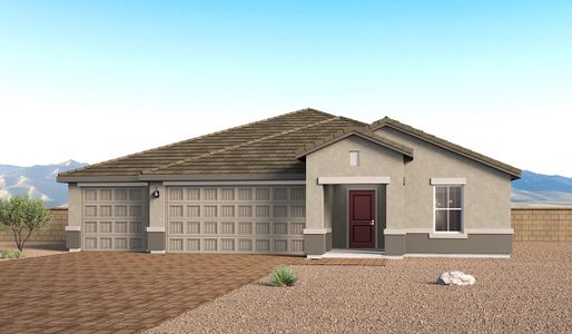 New construction Single-Family house 845 W Calle Zaino, Sahuarita, AZ 85629 plan Eureka - A50E - image