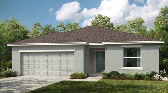 New construction Single-Family house 2108 Babbling Brook Blvd, Auburndale, FL 33823 plan Cypress - image