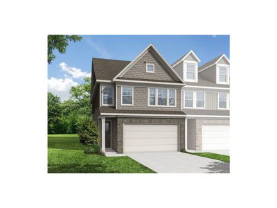 New construction Townhouse house 6165 Molo Ln, Cumming, GA 30041 plan The Wake F - image