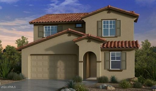 New construction Single-Family house 7933 E Queensborough Avenue, Mesa, AZ 85212 Paisley- photo 0