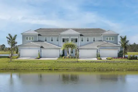 New construction Condo house 12807 Jade Empress Lp, Unit 101, Venice, FL 34293 plan Acacia - image