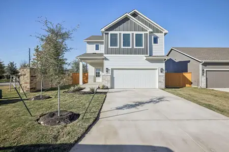New construction Single-Family house 480 Josey Wales Dr, Jarrell, TX 76537 plan Stockton - image