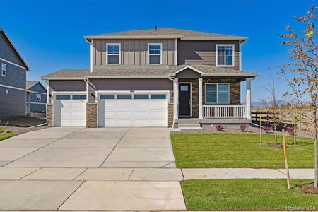 New construction Single-Family house 1849 Mount Monroe Drive, Berthoud, CO 80513 - photo 0