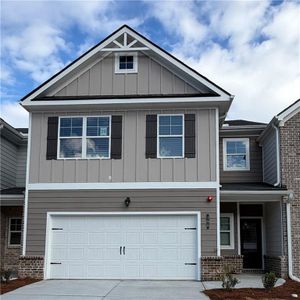 New construction Townhouse house 398 Lanier Cir, Woodstock, GA 30189 plan The Essex - image