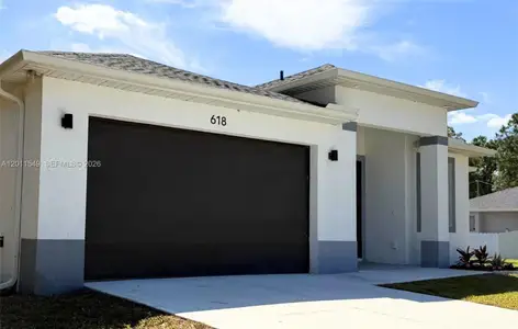 New construction Single-Family house 618 Sheldon Ave, Lehigh Acres, FL 33936 - image
