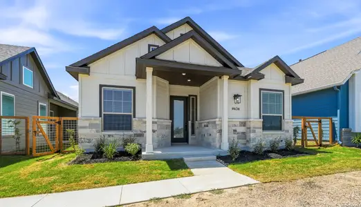 New construction Single-Family house 9436 Hidden Stone, Schertz, TX 78154 plan Sacha - image