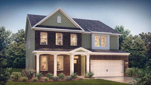 New construction Single-Family house 1841 Old Fields Blvd, Haw River, NC 27258 plan HAMPSHIRE - image