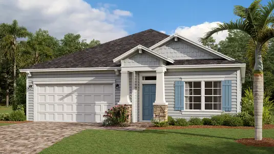 New construction Single-Family house 39 Simonson Run, St. Augustine, FL 32092 plan Sierra - image