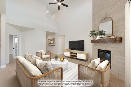 New construction Single-Family house 3309 Emerald Trace Dr, Denton, TX 76226 plan Rose II - image 8