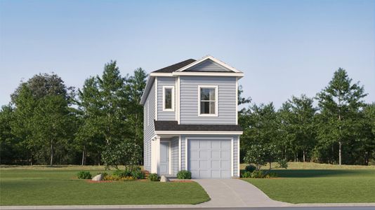 New construction Single-Family house 930 Pertuso Ln, Huffman, TX 77336 plan Baja - image