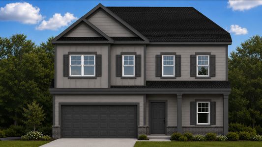 New construction Single-Family house 809 Heritage Farm Ln, Euharlee, GA 30145 plan Haven - image