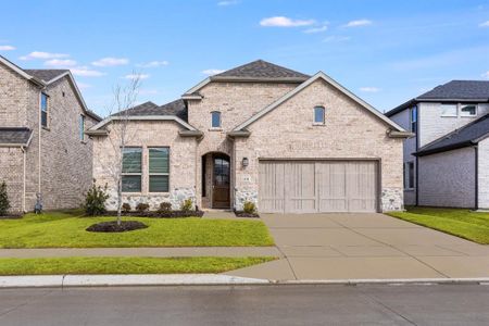 New construction Single-Family house 111 Trillium St, Oak Point, TX 75068 Merlot- photo 1 1