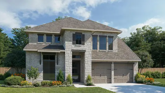 New construction Single-Family house 31426 Meadow Place Ln, Fulshear, TX 77423 plan 2694W - image