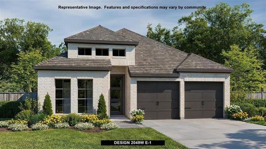 New construction Single-Family house 166 Plumbago Loop, Bastrop, TX 78602 Design 2049W- photo 0 0