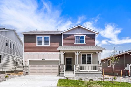New construction Single-Family house 46431 Heritage Ave, Bennett, CO 80102 plan Sierra - image