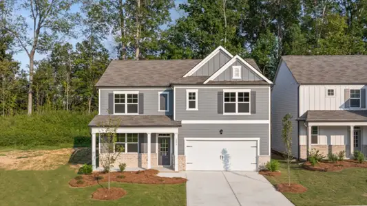 New construction Single-Family house 3875 Jailette Road SW, Atlanta, GA 30349 plan Hayden - image