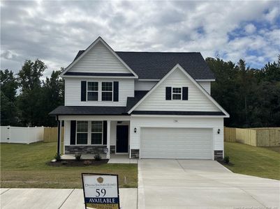 New construction Single-Family house 704 Southerland Peak Dr, Raeford, NC 28376 plan Jordan - image