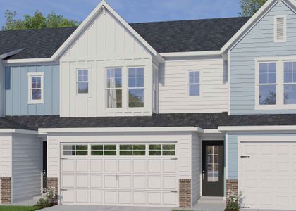 New construction Townhouse house 9101 Dupree Meadow Dr, Angier, NC 27501 plan The Juniper - image