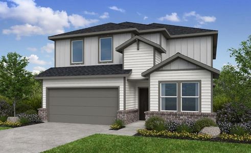 New construction Single-Family house 21918 Longhorn Ridge Dr, Hockley, TX 77447 plan Walnut - image