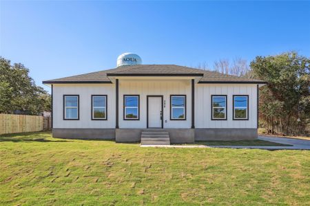 New construction Single-Family house 296 Cool Water Dr, Bastrop, TX 78602 - photo 0