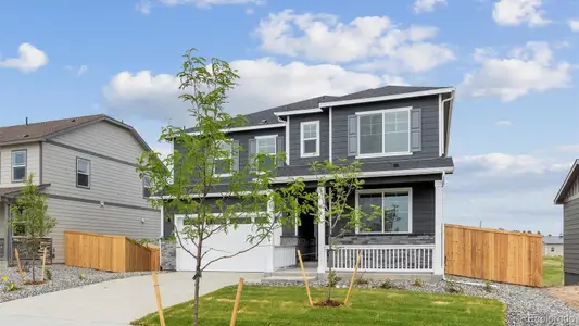 New construction Single-Family house 14596 Beebalm Ave, Parker, CO 80134 plan HENNESSY - image