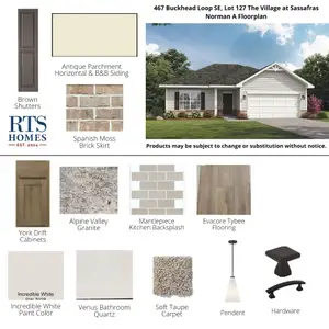 New construction Single-Family house Allenhurst, GA 31301 plan The Norman - image 3