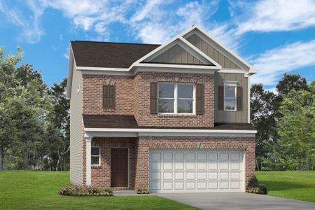 New construction Single-Family house 3827 Preston Pointe, Powder Springs, GA 30127 The Braselton II- photo 0