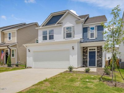 New construction Single-Family house 83 Bluebell Street, Angier, NC 27501 Malbec- photo 0