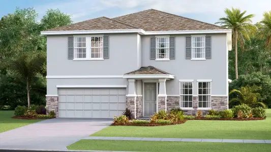 New construction Single-Family house 11207 Duckling Wy, Weeki Wachee, FL 34613 plan Holden - image