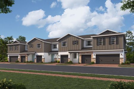 New construction Townhouse house 5207 Tyson Ranch Blvd, Orlando, FL 32824 null- photo 0