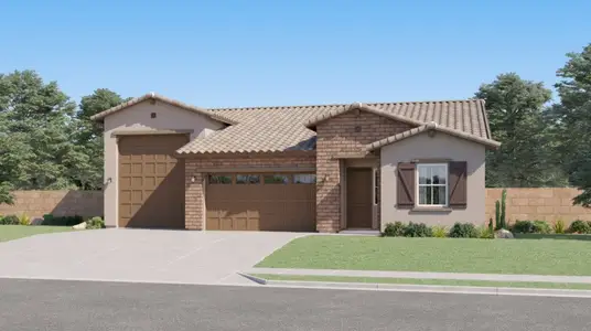 New construction Single-Family house 2908 E Ethelridge Dr, San Tan Valley, AZ 85143 plan Wayfarer II Plan 5579 - image