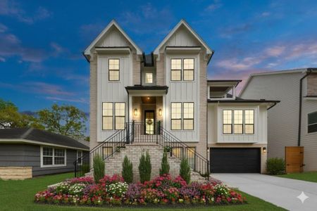 New construction Single-Family house 1107 Grovewood Ln, Houston, TX 77008 - image