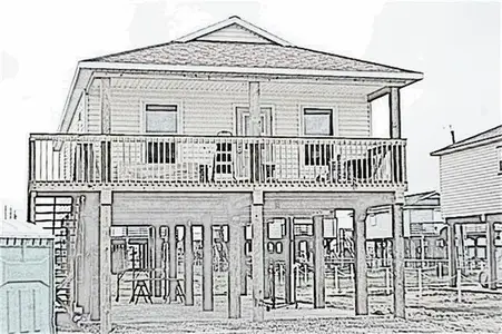 New construction Single-Family house 509 Blue Water Hwy Dr, Surfside Beach, TX 77541 - image