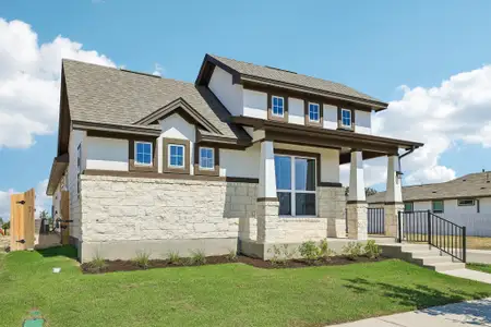 New construction Single-Family house 232 Tenny Ln, Kyle, TX 78640 plan Decker - image