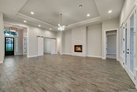 New construction Single-Family house 868 Bell Canyon Way, Bulverde, TX 78163 Somerset- photo 4 4