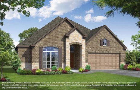 New construction Single-Family house 405 Hampton Edge Lane, Waller, TX 77484 Plan 624- photo 0