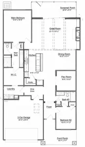 New construction Single-Family house 2968 Alveston Dr Nw, Concord, NC 28027 plan Crestwood - image 4
