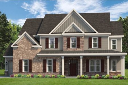 New construction Single-Family house 5010 Stewart Mill Rd, Douglasville, GA 30135 plan Somerset II - image