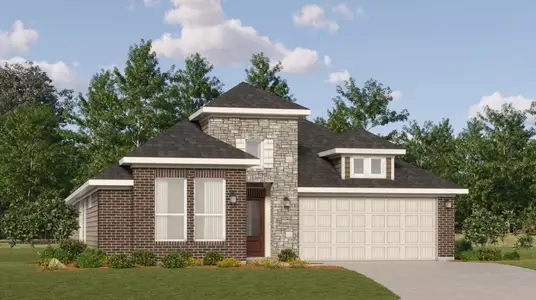 New construction Single-Family house 1943 Longspur Cv, New Braunfels, TX 78130 plan Kettle - image