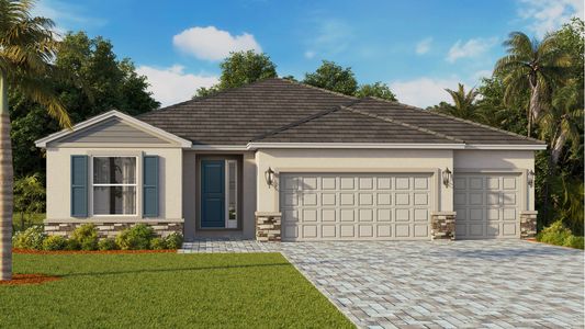 New construction Single-Family house 3421 Stormy Rd, Titusville, FL 32780 plan Hawthorne - image